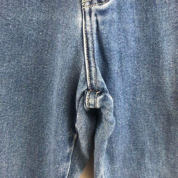 Arizona & Co. wide leg Butterfly embroidered high waisted jeans size 10 - Picture 6 of 6